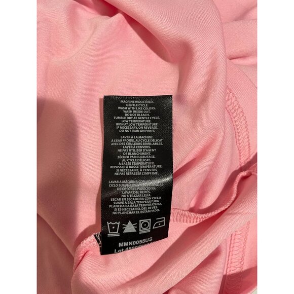 Lionel Messi Pink V-Neck Soccer Jersey L/G Messi Collection Logo 100% Polyester - Picture 6 of 10